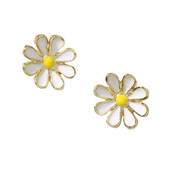 Daisy Stud Earrings  - Picture 1 of 7